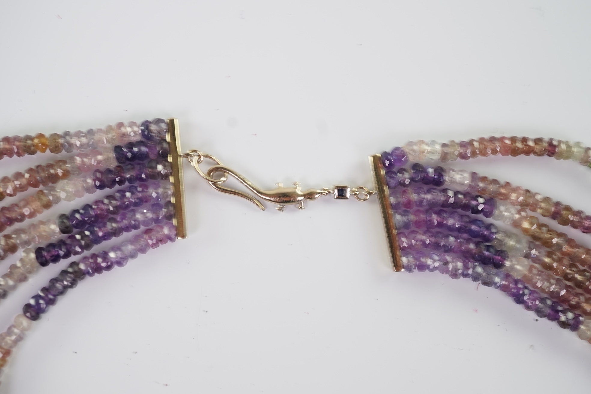H. Stern, a sapphire necklace